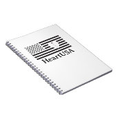 HeartUSAノートブック ノートブック (右側)