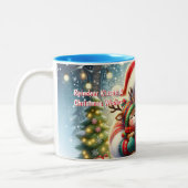 Heartwarming Christmas Coffee Cup ツートーンマグカップ (左)