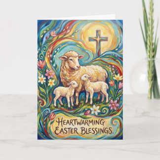 Heartwarming Easter Blessings Easter Card カード
