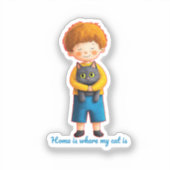  Heartwarming Feline Love シール (正面)