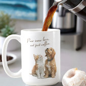 Heartwarming Gaze: Pour Some Love Custom コーヒーマグカップ