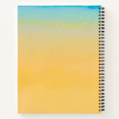 HEATでビベイン – 夏パーソナライズされた間 ノートブック (裏面)