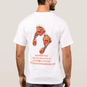 HeatはだしHot Sauce Company Tシャツ (裏面)