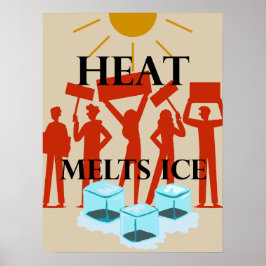 Heat Melts Ice Protest  ポスター