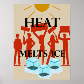 Heat Melts Ice Protest  ポスター