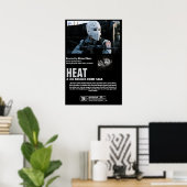 Heat Poster ポスター (ホームオフィス)