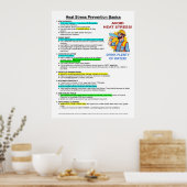 Heat Stress Illness Prevention Basics ポスター (キッチン)