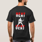 Heat the Beat T-Shirt Tシャツ (裏面)