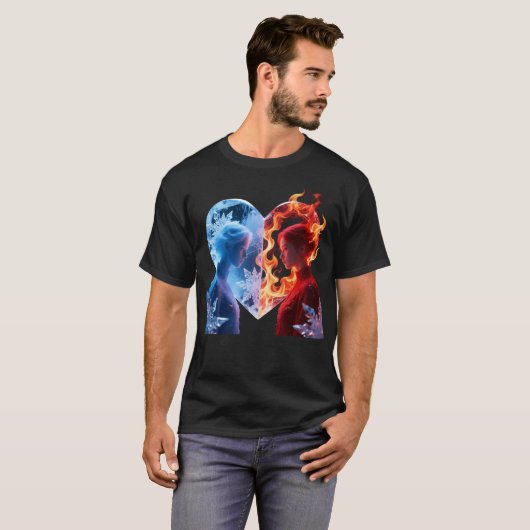 Heated Rivalry – Intense Competitive Energy Concep Tシャツ (正面フル)