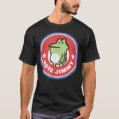 Heathcliff Gang  Vote Jimmy Frog Tシャツ (正面)