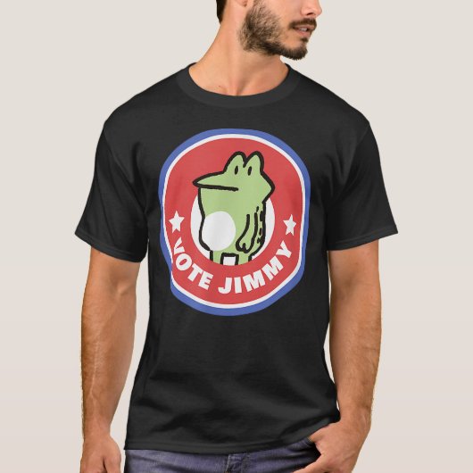 Heathcliff Gang  Vote Jimmy Frog Tシャツ (正面)