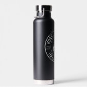 HeatHead White and Black Water Bottle ウォーターボトル (右面)
