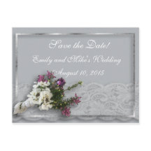 Heather and Lace日付ポストカードの保存