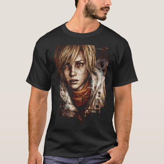 Heather Mason SH3 Cheryl Reincarnation Butterfly K Tシャツ (正面)