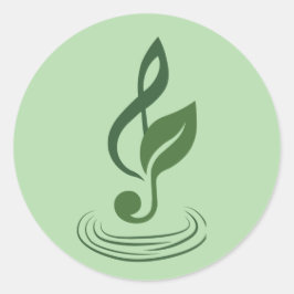 Heather Niemi Savage Logo Large Round Stickers ラウンドシール