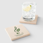 Heather Niemi Savage Logo Stone Coaster ストーンコースター (横)