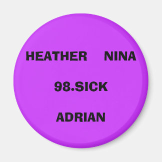 HEATHER NINA98.SCATADRIAN マグネット
