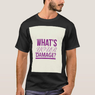 Heathers The Musical 引用 - What_s Your Damage(p Tシャツ