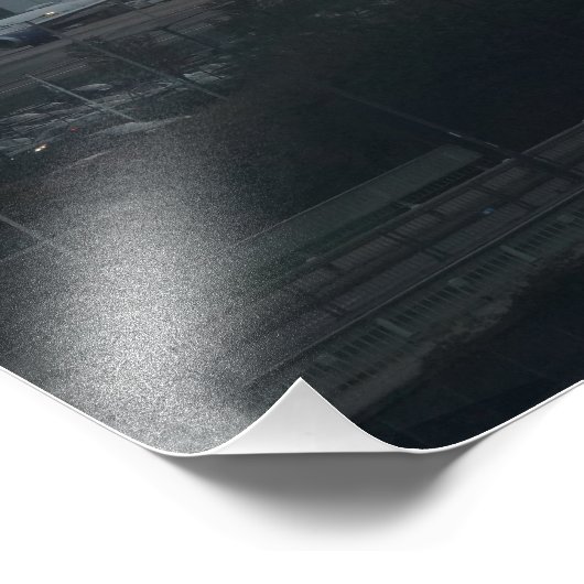 Heathrow Takeoff At Sunset フォトプリント (角)