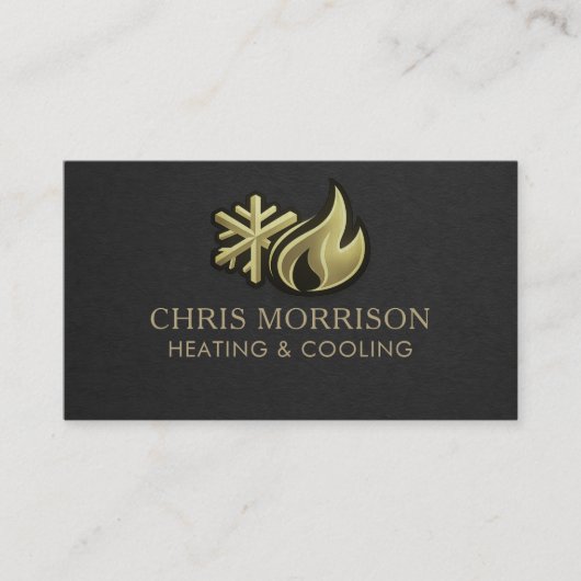 Heating and Cooling Professional 名刺 (正面)