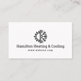 Heating & Cooling Business Card 名刺