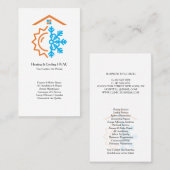 Heating Cooling Experts HVAC 名刺 (正面/裏面)