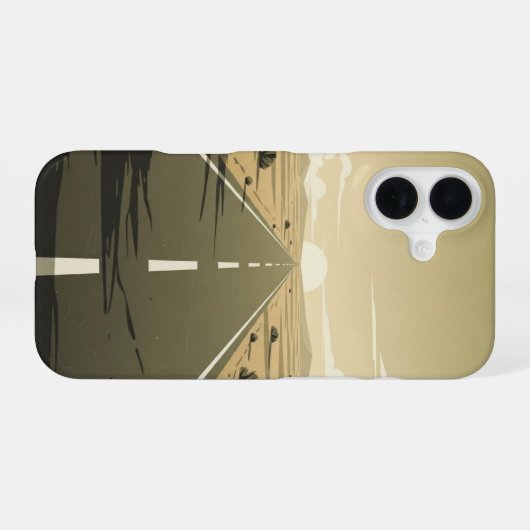 Heatline Horizon iPhone 16ケース (裏面横)