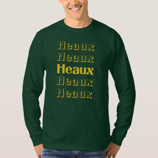 Heaux Heaux Heauxのケージャンのルイジアナのクリスマスのワイシャツ Tシャツ (正面)