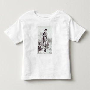 Heaven',への懇願概要のリーポートレート トドラーTシャツ