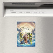 Heaven and Angels Celebration Of Life Photo マグネット (インサイチュ (食洗機))