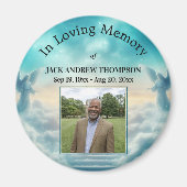 Heaven Angels Celebration Of Life Photo  マグネット (正面)