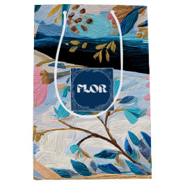 Heaven Botanical Florist Gift Bag ミディアムペーパーバッグ