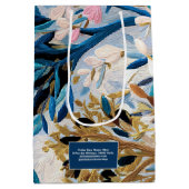 Heaven Botanical Florist Gift Bag ミディアムペーパーバッグ (裏面)