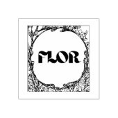 Heaven Botanical Florist Stamp ラバースタンプ (インプリント)