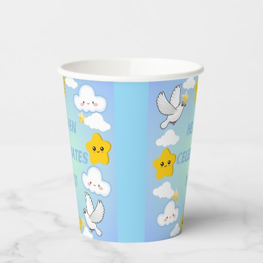 Heaven Celebrates You Christian  紙コップ (左)