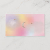 Heaven Cloud Holographic Diaper Raffle Baby Shower エンクロージャーカード (裏面)