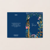 Heaven Collection – Florist Thank You Folded Card 箔カード (内部)