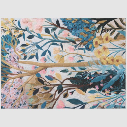 Heaven Floral Mousseline Paper 薄葉紙 (正面)