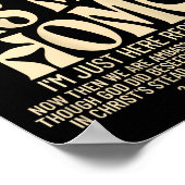 Heaven Is My Home Cross Christian Religious (on Ba ポスター (角)