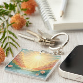 Heaven Is Waiting - To Honor A Loved One キーホルダー (正面右)