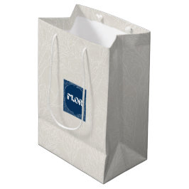 Heaven Ivory Florist Gift Bag ミディアムペーパーバッグ