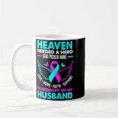 Heaven Needed Hero God Ck Mine Husband Suicide Pre コーヒーマグカップ (左)