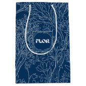 Heaven Nocturne Florist Gift Bag ミディアムペーパーバッグ (正面)