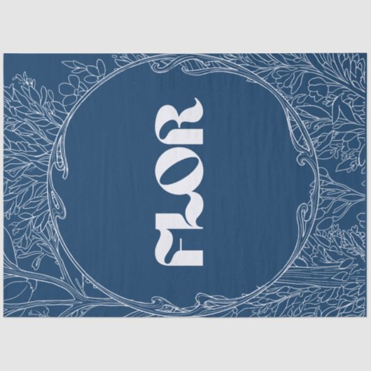 Heaven Nocturne Florist Tissue Paper 薄葉紙 (正面)