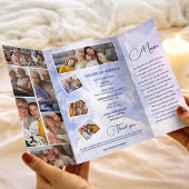 Heaven’s Gates Celebration of Life Funeral Program チラシ