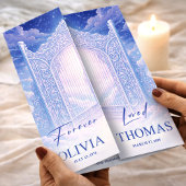 Heaven’s Gates Celebration of Life Funeral Program チラシ