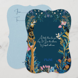 Heaven Signature Florist Message Card 招待状