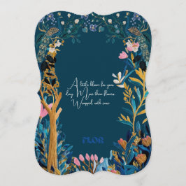 Heaven Signature Florist Message Card 招待状