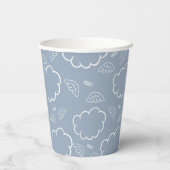 Heavenly Angel Halo Cloud BluePaper cup 紙コップ (裏面)