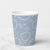 Heavenly Angel Halo Cloud BluePaper cup 紙コップ (正面)